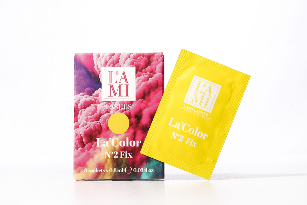 [21-04160] Lami Lashes and Brows La'Color Fix 0.8ml x 3pcs  (5-10min)